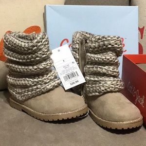 Cat & Jack Lilla knit slouch toddler ankle boot